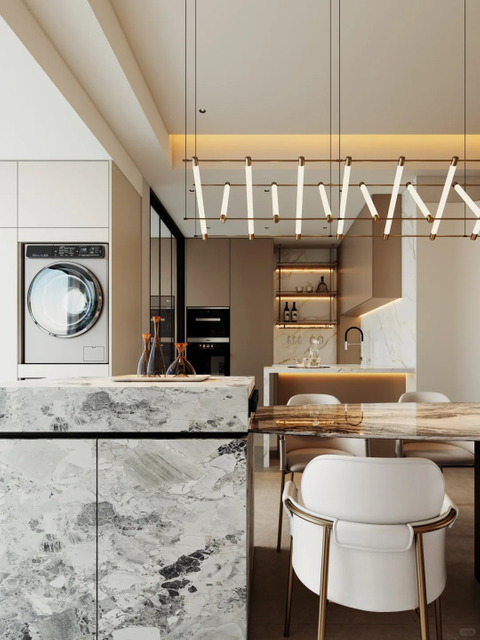 Eleganckie szafki i blaty do jadalni: idealne połączenie stylu i trwałości