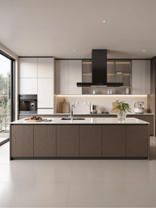 Elegantes arm&aacute;rios de cozinha abertos: uma combina&ccedil;&atilde;o perfeita de estilo e fun&ccedil;&atilde;o