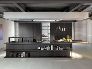Terbuka Ramping Dan Fungsional - Pulau Dapur: Lambang Desain Modern