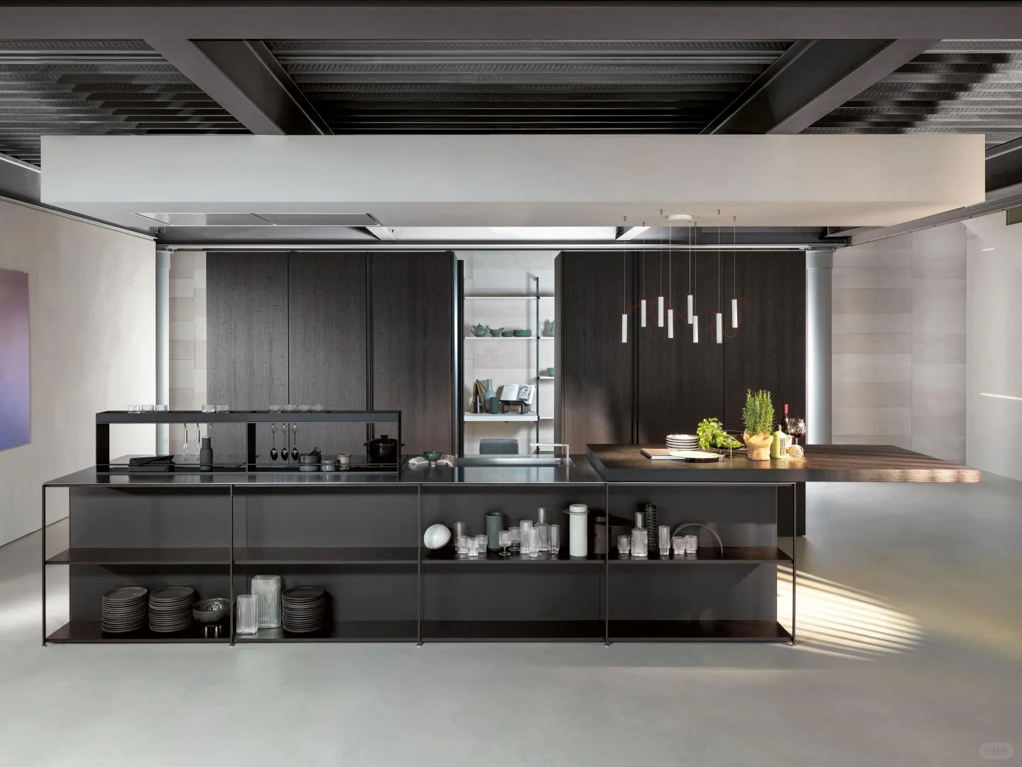Kiểu d&aacute;ng đẹp v&agrave; tiện dụng - Đảo bếp: H&igrave;nh ảnh thu nhỏ của thiết kế hiện đại