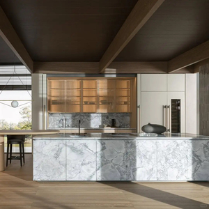 Exquisite Open - Concept Kitchen: Isang Fusion ng Elegance At Practicality