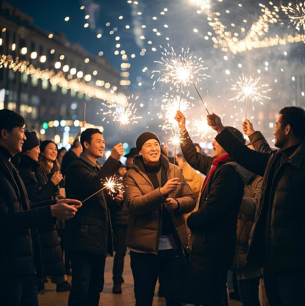 Ch&uacute;c mừng năm mới tất cả c&aacute;c bạn!