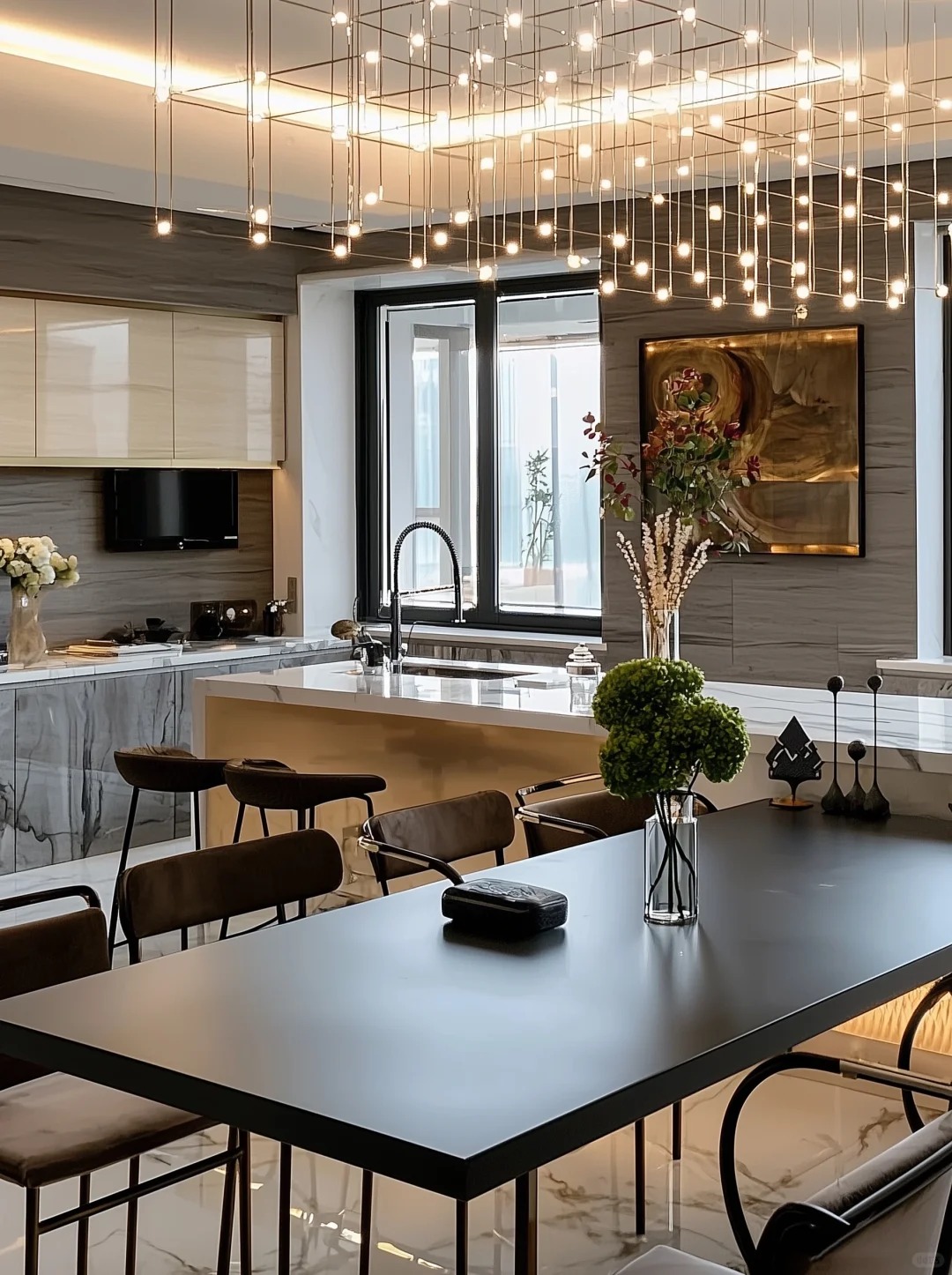 Elegant Modern - Style Open - Planera kök med eleganta tvåskåp